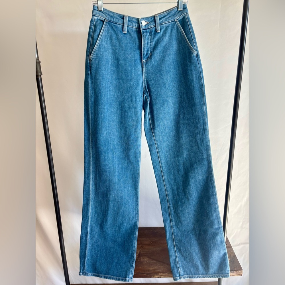L’agence high rise welt pocket jeans